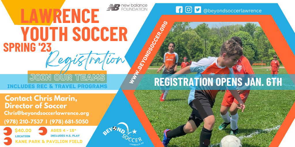 In-City League & Rec Program – Beyond Soccer Lawrence